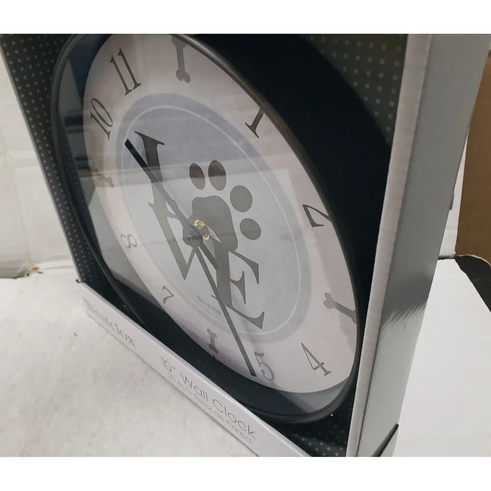 Plastic Decorative Kitchen Wall Clock, approx. 10